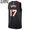 Camiseta Niños NBA Portland Trail Blazers Shaedon Sharpe 2023-24 Nike City Edition Negro Swingman